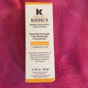 Kiehl’s 12.5% vitamin C line reducing concentrate